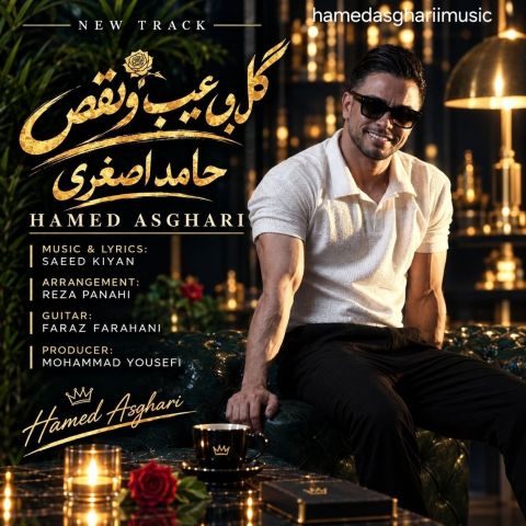 دانلود آهنگ حامد اصغری گل بی عیب و نقص